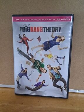The Big Bang Theory - The Complete Eleventh Season DVD (White, Red, Black)